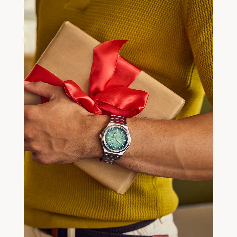 Zenshin 60 Mechanical Green Dial Super Titanium Bracelet NK5020 Zenshin 60 Mechanical Green Dial Super Titanium Bracelet NK5020